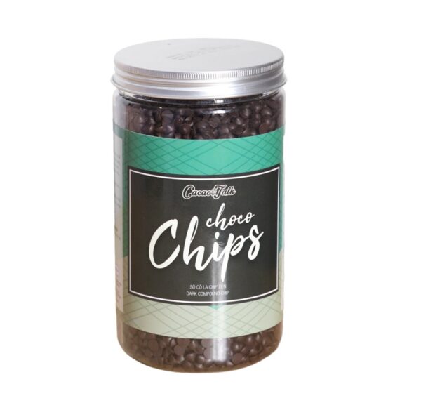 Sô Cô La Chip Đen Cacao Talk (700g)