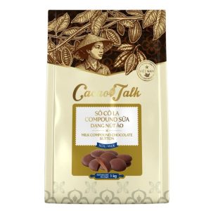 Sô Cô La Compound Sữa Dạng Nút Áo Cacao Talk (1 kg)