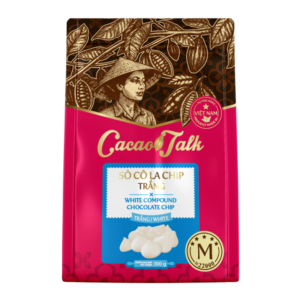 Sô Cô La Chip Trắng Cacao Talk - Size M (300 g)