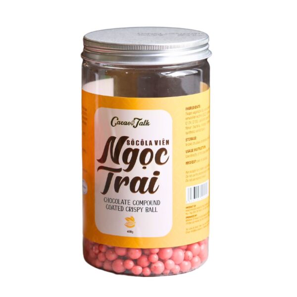 Sô Cô La Viên Ngọc Trai Cacao Talk - Hương Dâu (400g)