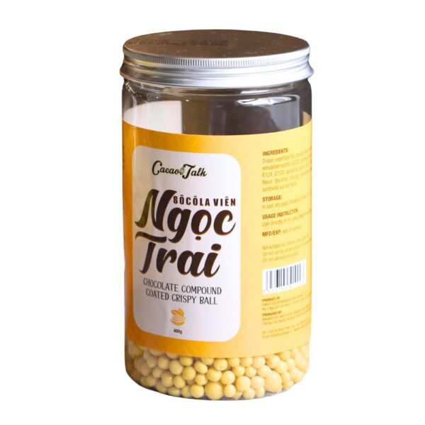 Sô Cô La Viên Ngọc Trai Cacao Talk - Hương Chuối (400g)