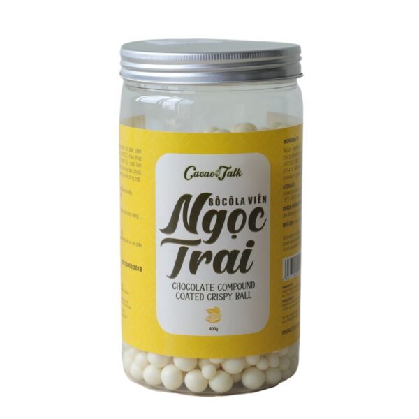 Sô Cô La Viên Ngọc Trai Cacao Talk - Hương Vani (400g)