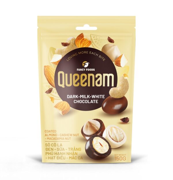 Queenam Mix Dark Milk White Chocolate - fancyfoods.vn