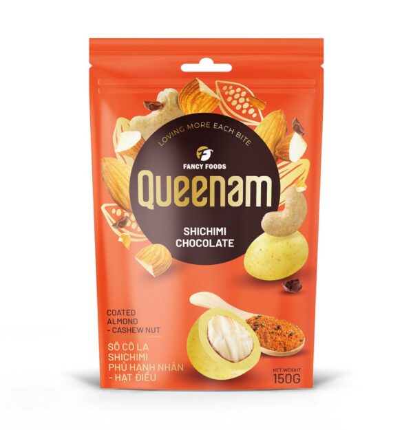 Queenam Shichimi Chocolate - fancyfoods.vn