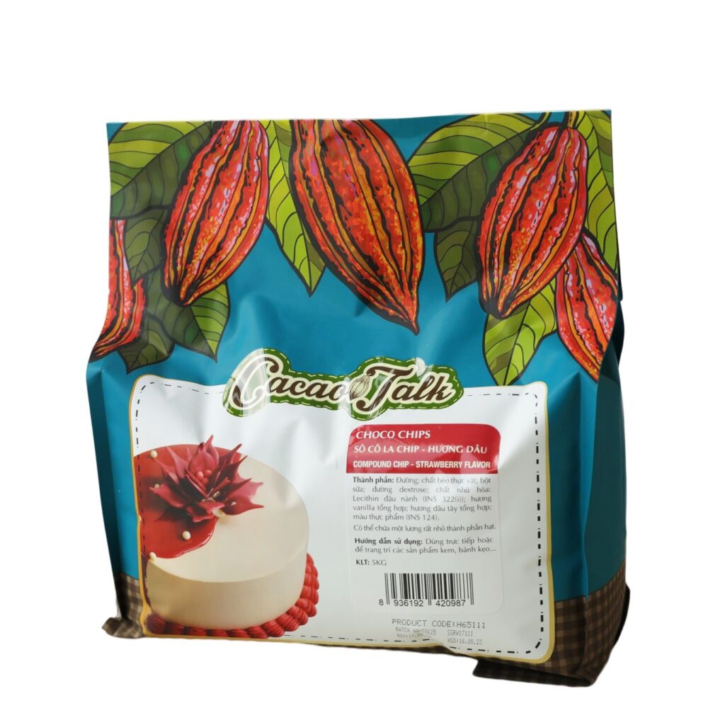 Sô Cô La Chíp Dâu Cacao Talk (5kg)