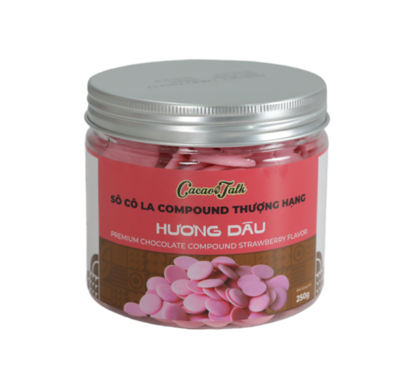 Sô Cô La Compound Thượng Hạng Hương Dâu Cacao Talk – Dạng Nút Áo (250g)