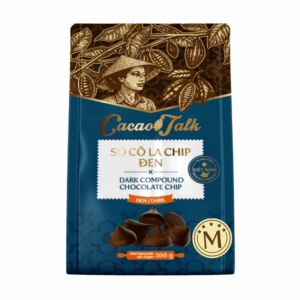 Sô Cô La Chip Đen Cacao Talk (300 g)