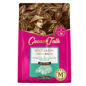 Sô Cô La Chip Hương Bạc Hà Cacao Talk - Size M (300 g)