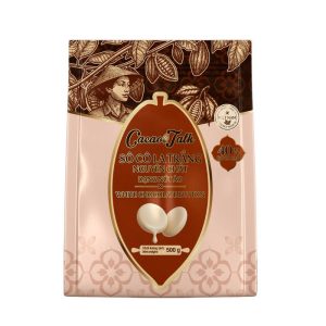 Sô Cô La Trắng Nguyên Chất 40% Cacao Talk – Dạng Nút Áo (500 g)