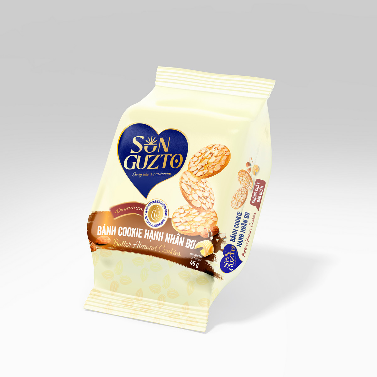 Bánh cookie hạnh nhân bơ