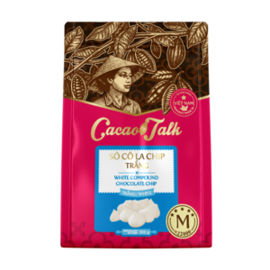 Sô Cô La Chip Trắng Cacao Talk - Size M (300 g)