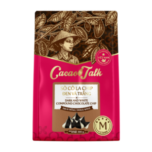 Sô Cô La Chip Đen Và Trắng Cacao Talk - Size M (300 g)