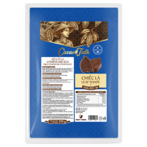 Sô Cô La Compound Sữa Hình Chiếc Lá Fan-B01-M Cacao Talk (270 g)
